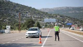 Antalya-Konya kara yolunda bayram trafiği yoğunluğu