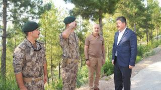 Osmaniye Valisi Yılmaz, özel harekatçılarla bayramlaştı