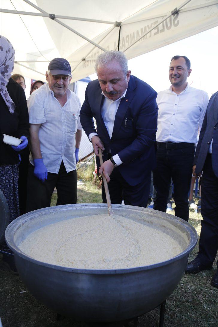 TBMM Başkanı Şentop, Tekirdağ'da bayramlaşma programları ile Keşkek Şenliği'ne katıldı: G5