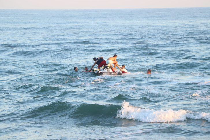 Kocaeli'de denizde boğulma tehlikesi geçiren 2 kişi kurtarıldı G1