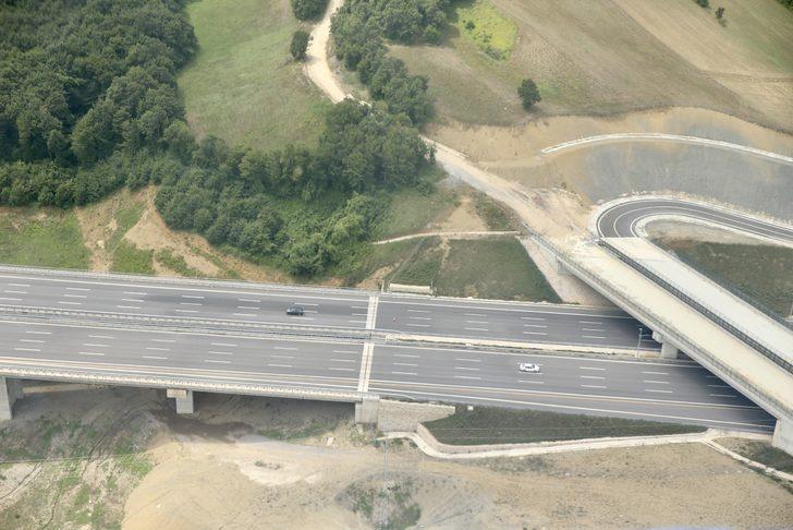 Bayram tatili dönüş rotasındaki Kocaeli'de helikopter destekli trafik denetimi G4