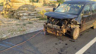 Afyonkarahisar'da hafif ticari aracın çarptığı 19 koyun telef oldu