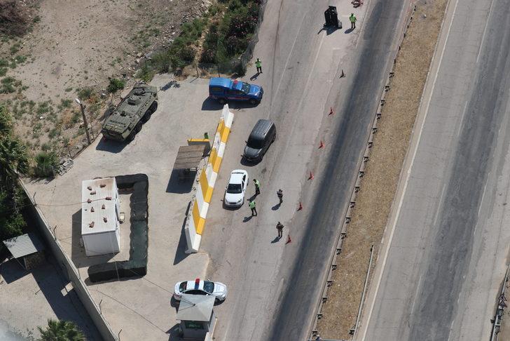 Hatay'da trafik, bayram tatilinin son gününde havadan ve karadan denetlendi G4