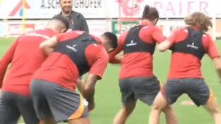 Galatasaray antrenmanında garip anlar! Sosyal medyada tepki yağıyor... ''Takımdan kovun''