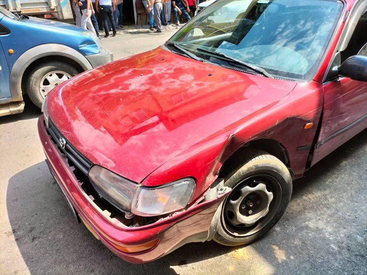 Sakarya'da 7 kişinin yaralandığı kaza güvenlik kamerasında G5