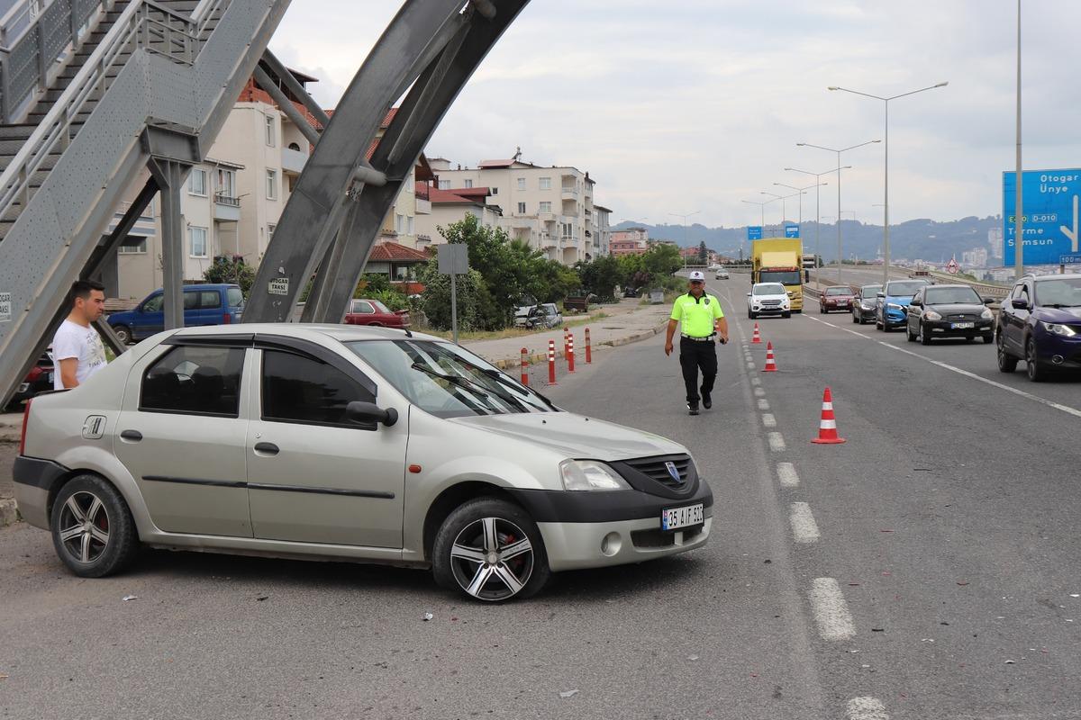 Ordu'da trafik kazasında 3 kişi yaralandı