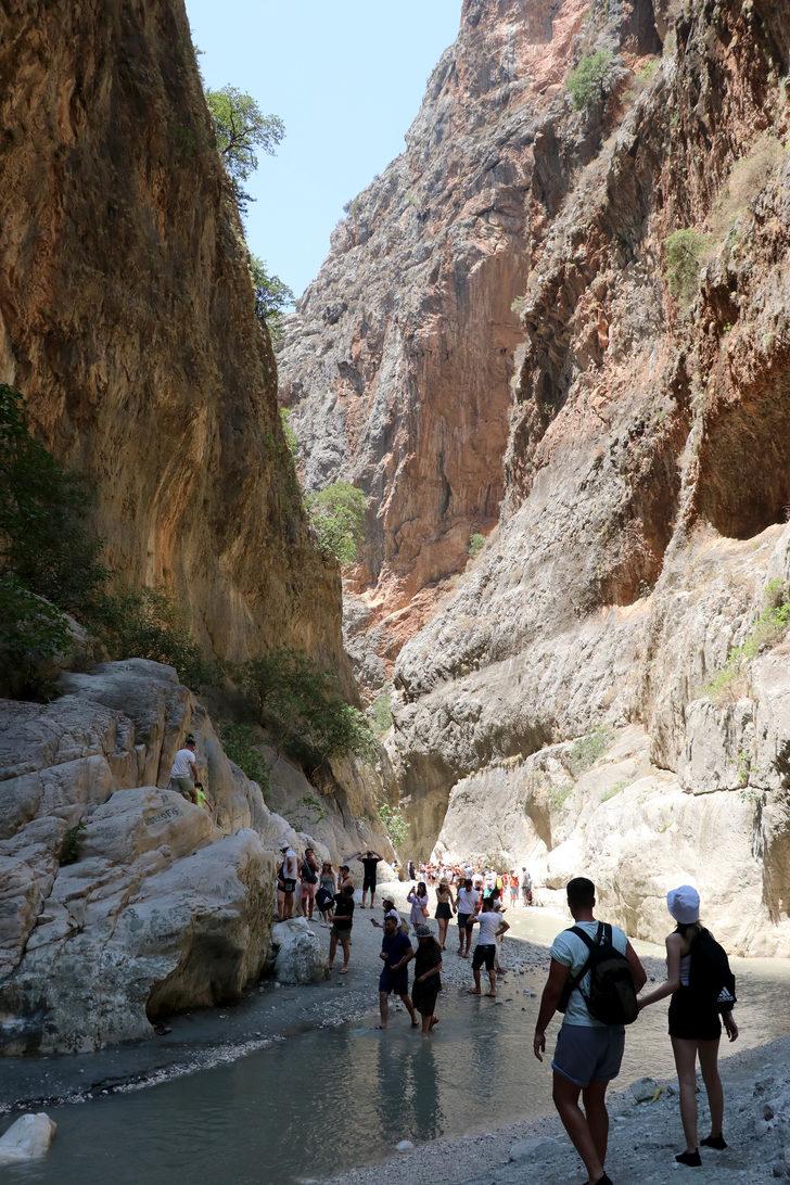 Saklıkent Kanyonu'nda bayram tatili yoğunluğu G2