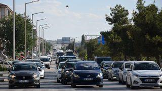 Konya-Ankara kara yolunda Kurban Bayramı yoğunluğu yaşanıyor