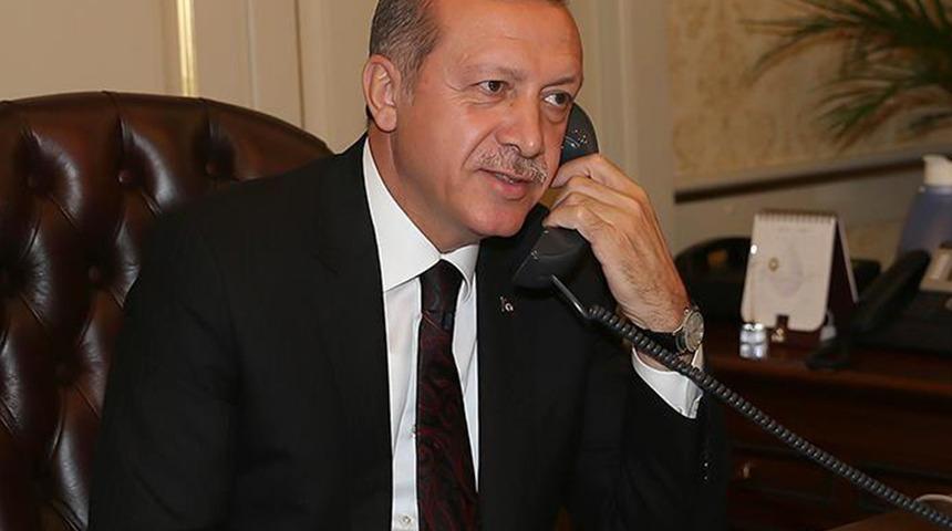 Cumhurbaşkanı Recep Tayyip Erdoğan, Gine Bissau Cumhurbaşkanı Embalo ile telefonda görüştü