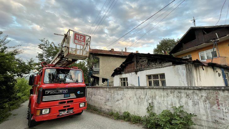 Karabük'te iki katlı evde çıkan yangında maddi hasar oluştu G2