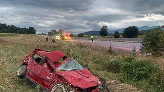 Tokat'ta devrilen otomobilin sürücüsü öldü