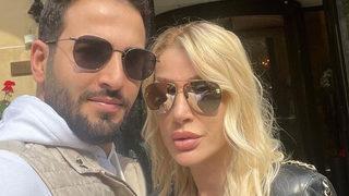 Seda Sayan ve Çağlar Ökten'den dudak dudağa paylaşım