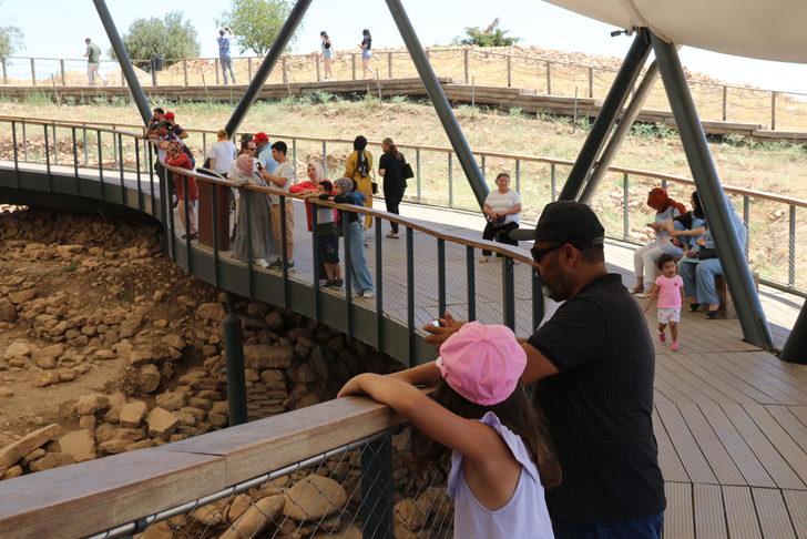 Göbeklitepe'de bayram tatili yoğunluğu yaşanıyor G3