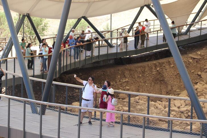 Göbeklitepe'de bayram tatili yoğunluğu yaşanıyor G5