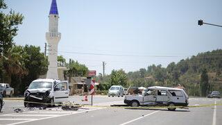 Antalya'da trafik kazasında 1 kişi öldü, 1 kişi yaralandı