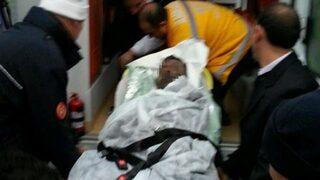 TBMM'de kendini yaktı