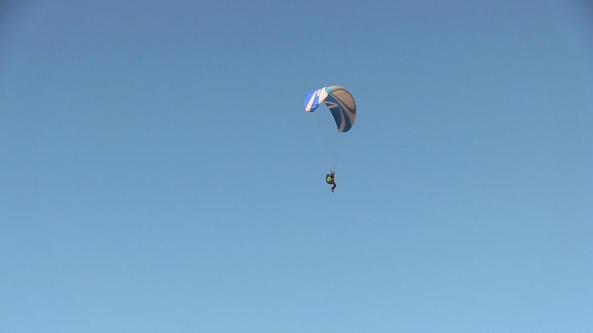 Kahramanmaraş'ta yama&ccedil; paraş&uuml;t&uuml; kursiyerleri g&ouml;ky&uuml;z&uuml;yle buluştu