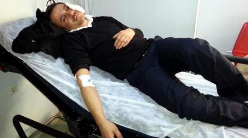 Öğretmeni hastanelik ettiler