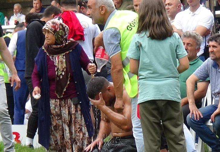 Yaraşlıyörük Yağlı Güreşleri'nde başpehlivan Faruk Akkoyun oldu G3