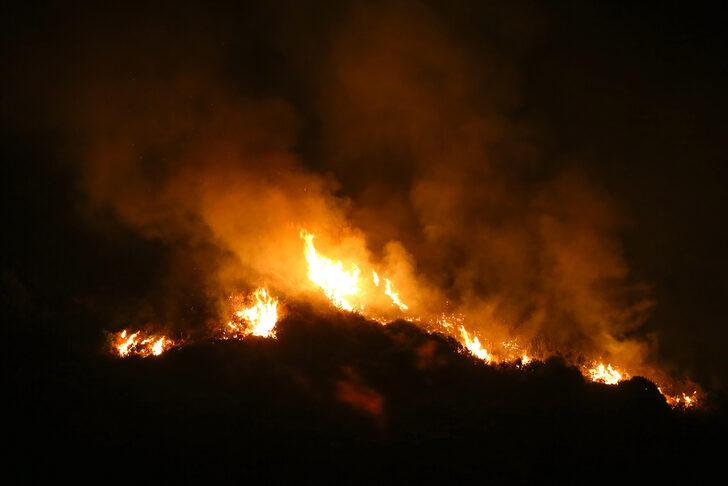 Datça'daki orman yangınına müdahale sürüyor G4