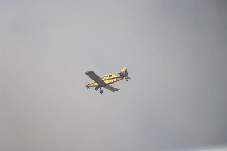 Datça'daki yangına 5 uçak ve 12 helikopterle müdahale ediliyor G2