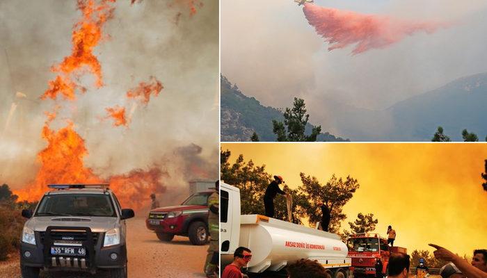 SON DAKİKA | Datça ve Çeşme'deki yangında son durum! Çeşme'deki yangın kontrol altına alındı