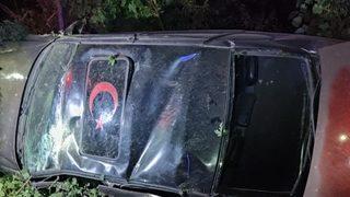 Tokat'ta su kanalına devrilen otomobilin sürücüsü öldü