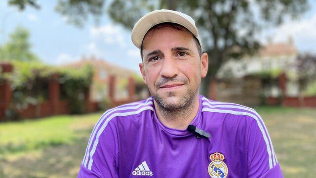 Çevreci İspanyol, FIFA Dünya Kupası'nı izlemeye yürüyerek gidiyor