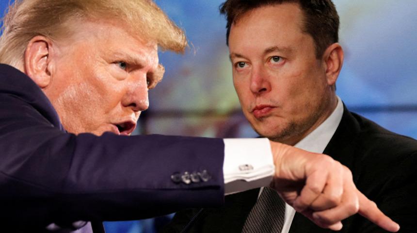 Gerginlik b&uuml;y&uuml;yor! Donald Trump'ın Elon Musk i&ccedil;in s&ouml;yledikleri olay oldu: "Ona 'Diz &ccedil;&ouml;k ve yalvar' diyebilirdim"