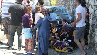 Düzce'de çarpışan iki otomobildeki 1 kişi öldü, 6 kişi yaralandı