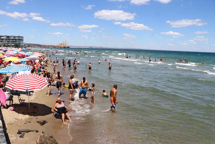 Tekirdağ sahillerinde bayram tatili yoğunluğu G2