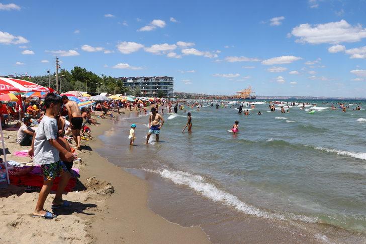 Tekirdağ sahillerinde bayram tatili yoğunluğu G5