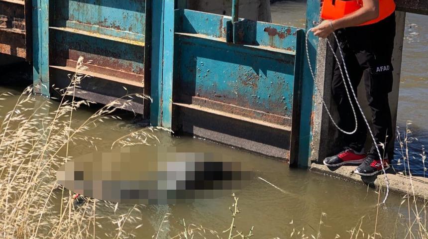 Edirne'de kayıp kişinin cesedi sulama kanalında bulundu