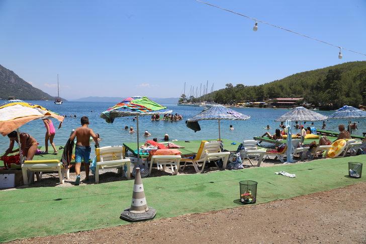 Muğla sahillerinde bayram tatili yoğunluğu sürdü G3