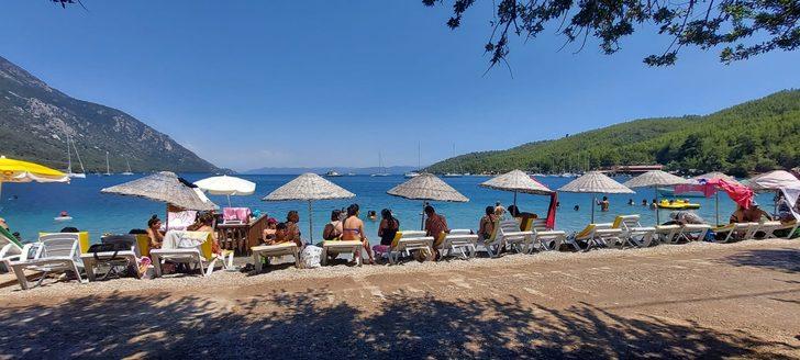 Muğla sahillerinde bayram tatili yoğunluğu sürdü G4