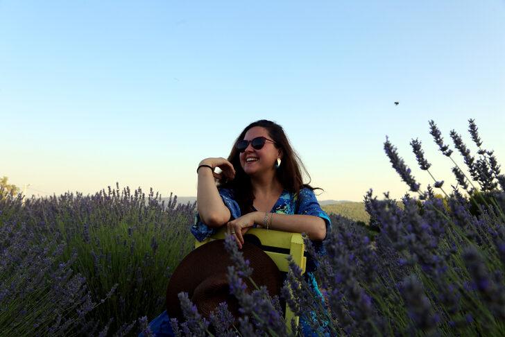 Muğla'nın "mor tarlaları" ziyaretçilerini ağırlıyor G5