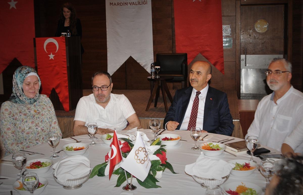 Mardin'de şehit yakınları ve gaziler bir araya geldi