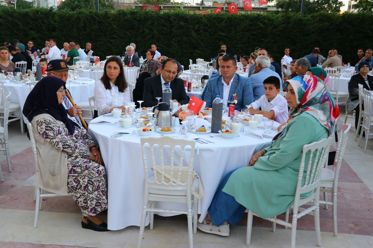 Tekirdağ'da şehit yakınları ve gaziler 15 Temmuz programında bir araya geldi
