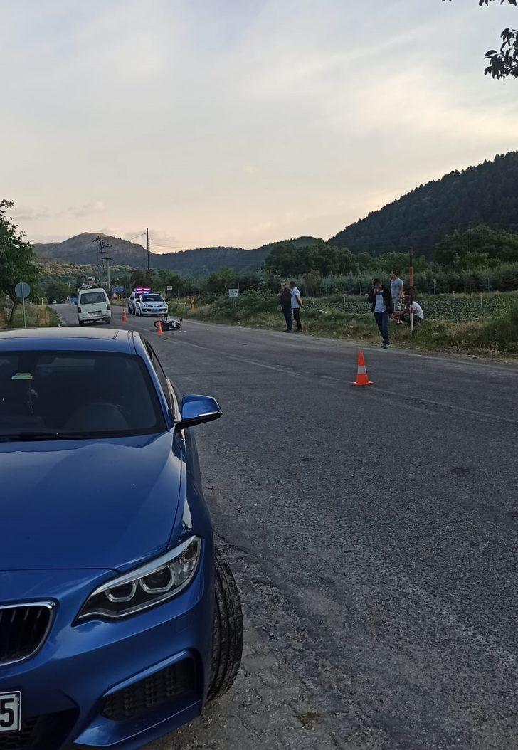 İzmir'de otomobille çarpışan motosikletin sürücüsü hayatını kaybetti G3