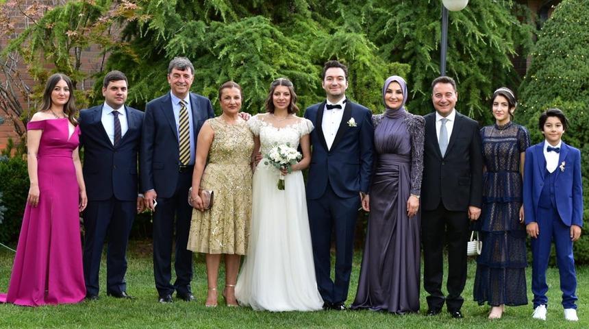 Ali Babacan'ın mutlu günü: Oğlu Kerem Babacan dünyaevine girdi