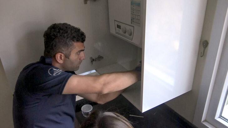 Avcılar’da kombiye sıkışan yavru kediyi itfaiye kurtardı G2