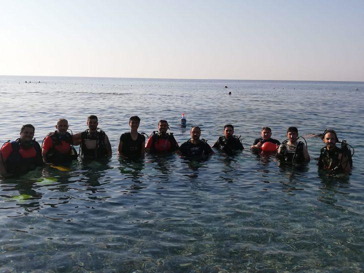 Kaş'ta 15 Temmuz şehitlerini anma dalışı G1