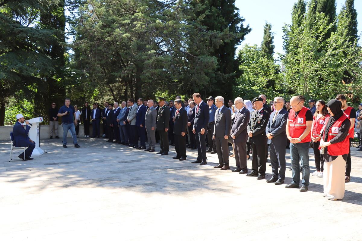 Trakya'da 15 Temmuz Demokrasi ve Milli Birlik G&uuml;n&uuml; dolayısıyla şehit kabirleri ziyaret edildi