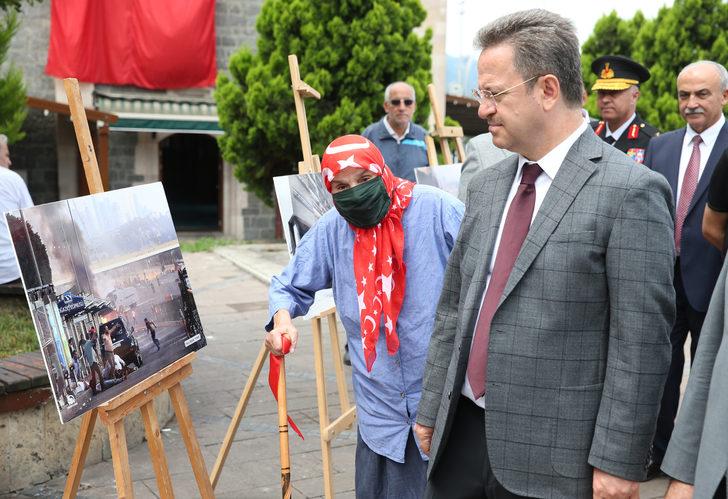 Giresun'da AA'nın 15 Temmuz fotoğraflarından oluşan sergi açıldı G4