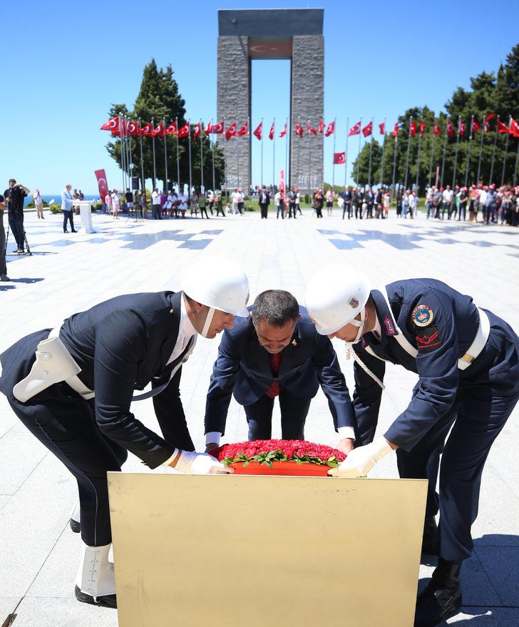 Çanakkale Şehitler Abidesi'nde 15 Temmuz şehitleri anıldı G3