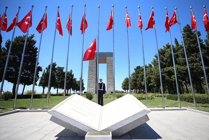 Çanakkale Şehitler Abidesi'nde 15 Temmuz şehitleri anıldı G4