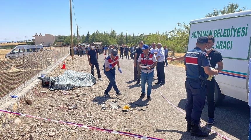 Adıyaman'da motosikletle kamyonetin çarpışması sonucu 1 kişi öldü