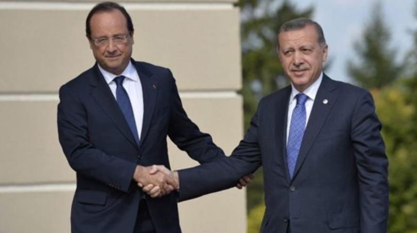 Erdoğan, Hollande ile görüştü.