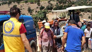 Denizli'de kaybolan zihinsel engelli kadın drone desteğiyle bulundu