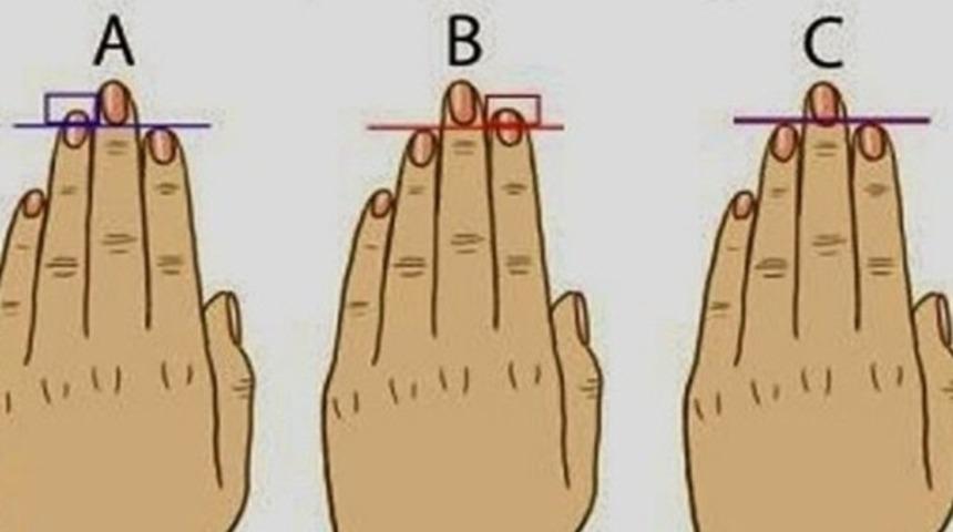 Parmak uzunluğunuz karakteriniz hakkında ne s&ouml;yl&uuml;yor?